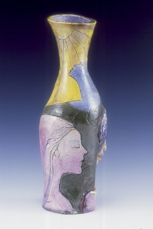 Vase with women & sun 97 L.jpg (37582 bytes)